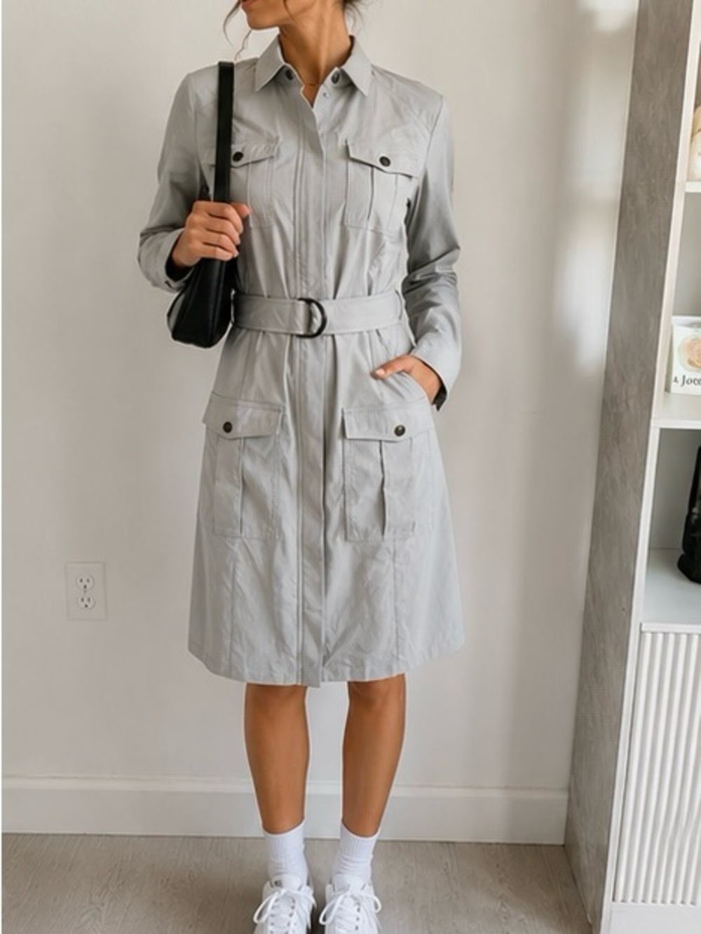 Anatomie Utility Shirt Dress NWT | Luxe Belted Safari Style Dress